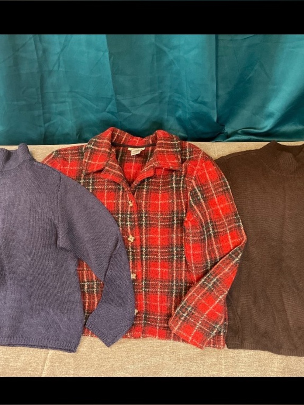Talbots Vintage Women’s Fall Winter Clothing Bundle Size M- 3 Piece Lot